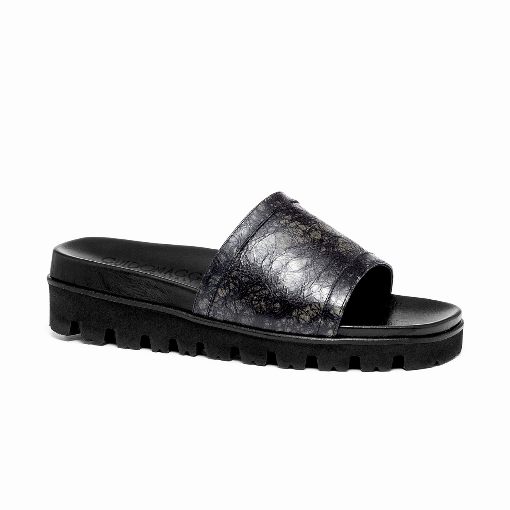 Forte dei Marmi - Elevator Sandals in Full grain Leather up to 2 inches