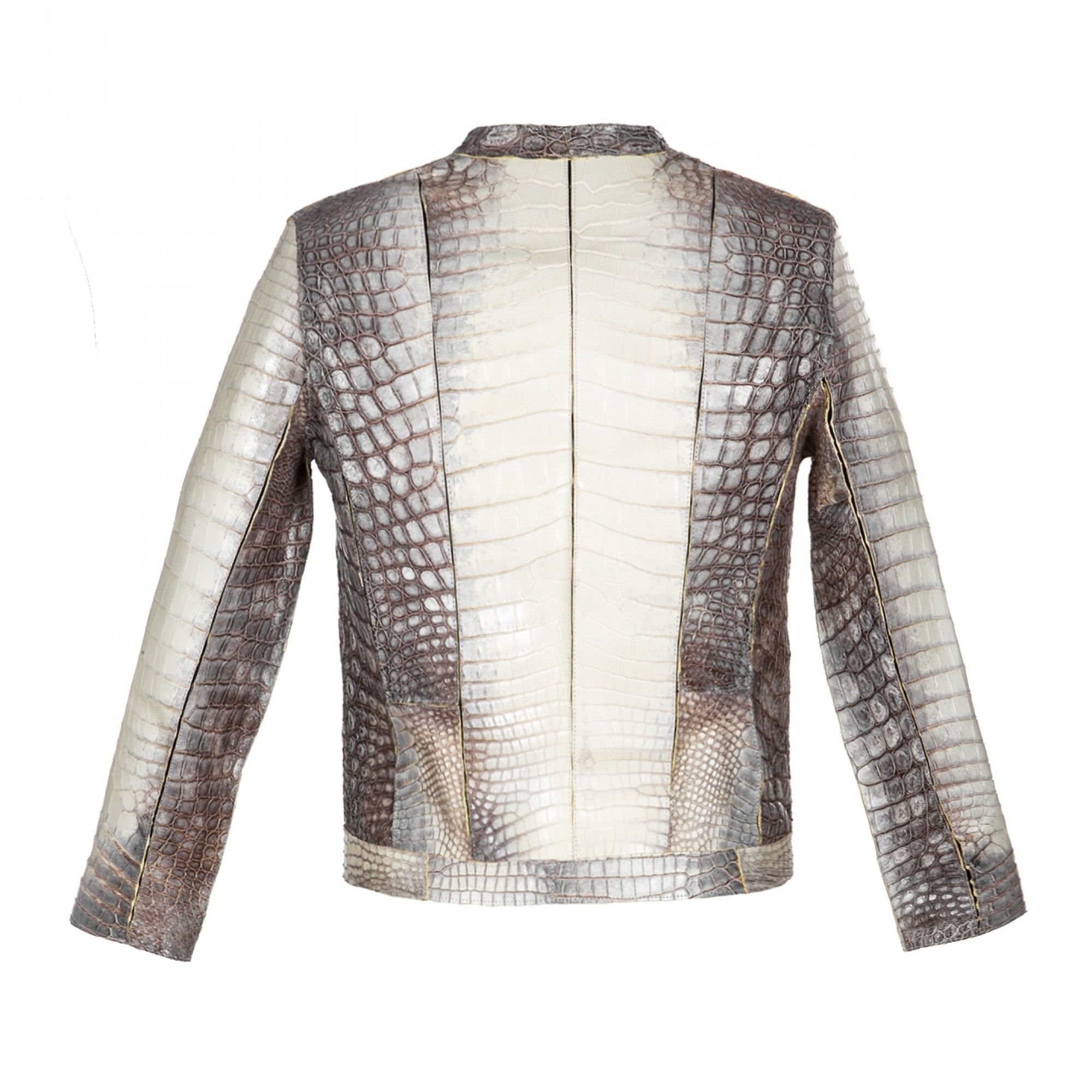 Himalayan Crocodile Jacket, Custom Leather Jacket