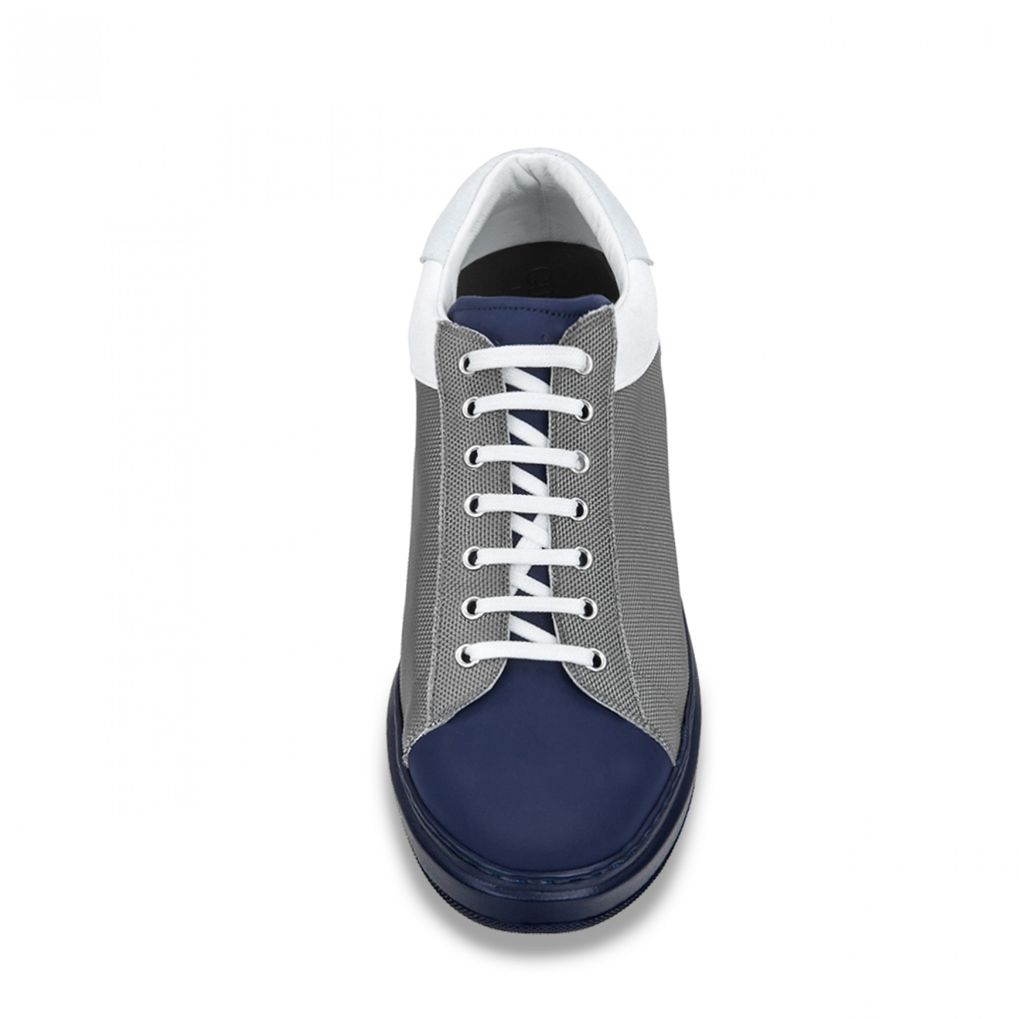Hydra - Elevator Sneakers in Leather/Fabric from 2.4 to 3.1 inches