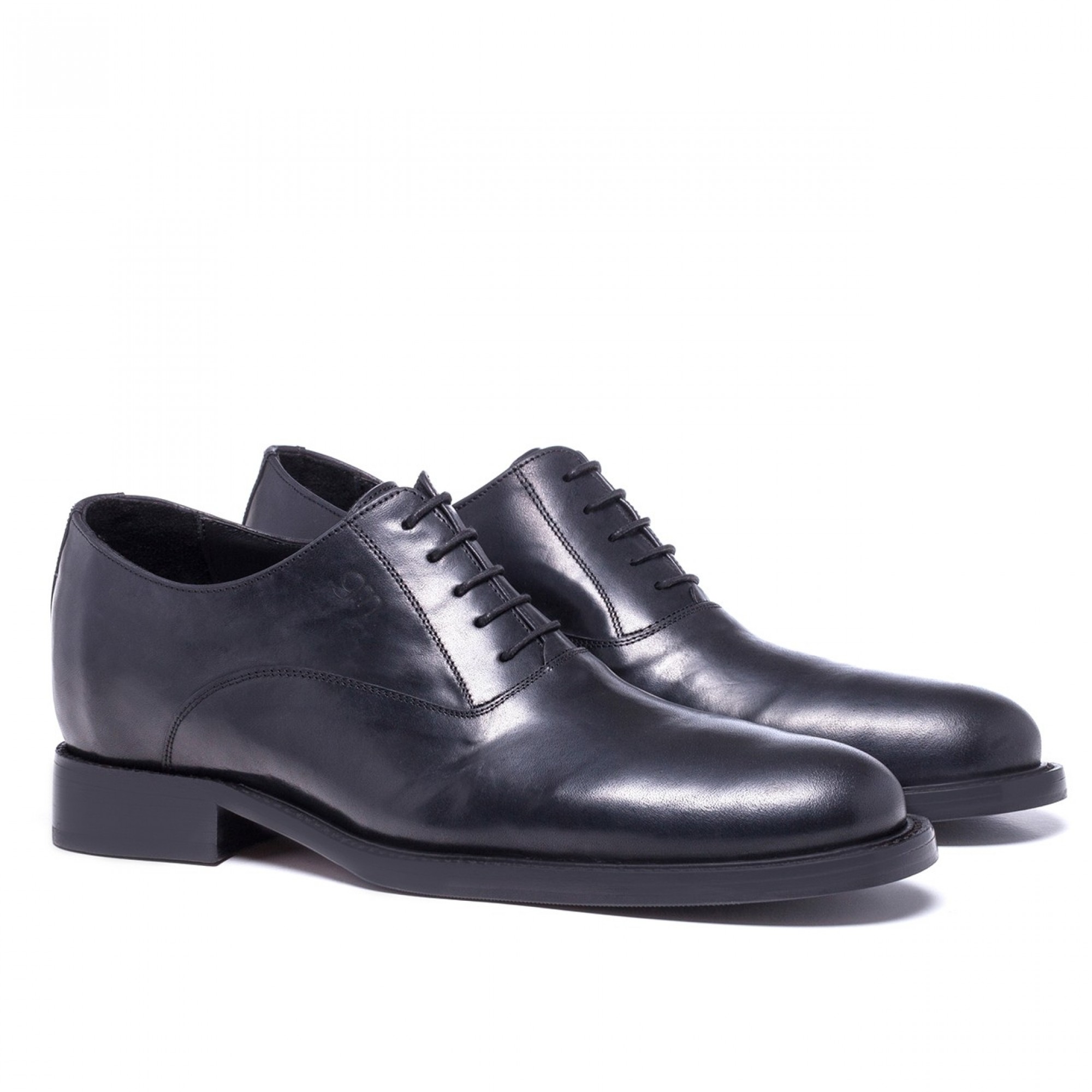 Via Frattina - Elevator Shoes in Leather plus from 2.4 to 3.1 inches
